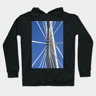 Abstract Bridge Lines #2, Winnipeg, Manitoba, Canada Hoodie